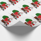 サンタの悪い包装紙 ラッピングペーパー (角)