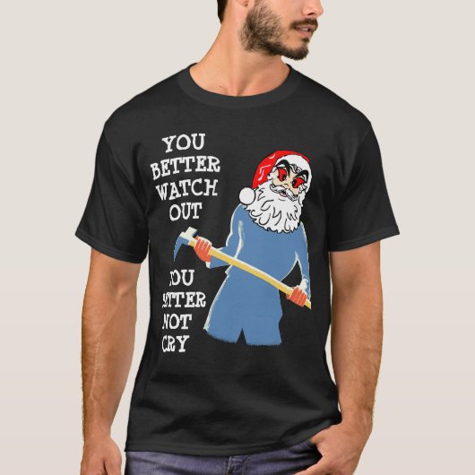 サンタの悪いTシャツ Tシャツ (正面)