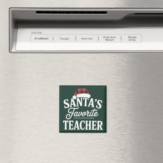 サンタの愛する先生 クリスマスの教え子 マグネット (インサイチュ (食洗機))