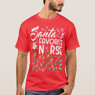 サンタの愛する看護師 クリスマス Xmas 登録済み Nu Tシャツ