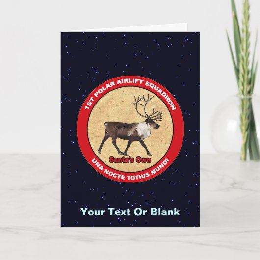 サンタの所有 - 第1極東航空輸送隊 シーズンカード (正面)