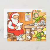 サンタの手紙 シーズンポストカード (正面/裏面)