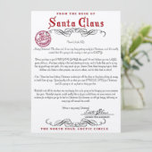 サンタの手紙 招待状 (スタンド正面)