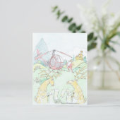 サンタの新ルドルフ。 シーズンポストカード (スタンド正面)