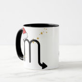 サンタの星座さそり座マグ マグカップ (正面左)