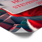 サンタの時代を超越したユレタイド賛美のポスター ポスター (角)