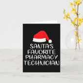 サンタの最も愛する薬局技師マッチングファミ カード (黄色い花)