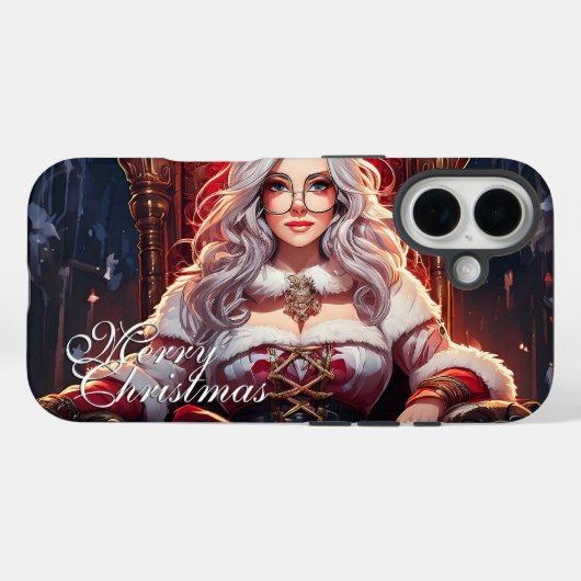 サンタの最強姉妹 Case-Mate iPhoneケース (裏面 (横))