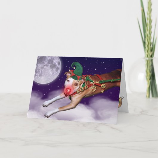 サンタの月の従業員 シーズンカード (正面)