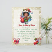 サンタの机から子供へ (スタンド正面)