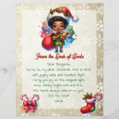 サンタの机から子供へ (正面)