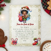 サンタの机から子供へ