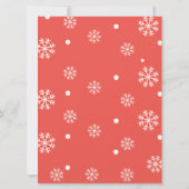 サンタの机から|クリスマスカスタムの手紙 (裏面)