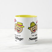 サンタの村の三世界,ダンディー, IL マグカップ (中央)