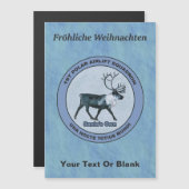 サンタの極地の平原 – 地味 – Frehe Weihnachen (正面/裏面)