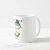 サンタの気難し屋のマグ コーヒーマグカップ (正面右)