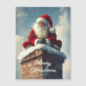 サンタの煙突の休止:冬のスマイル (正面)