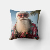 サンタの熱帯クリスマス クッション (裏面)