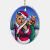 サンタの爪のオーナメント セラミックオーナメント (右)