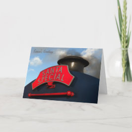 サンタの特別なクリスマスカード シーズンカード