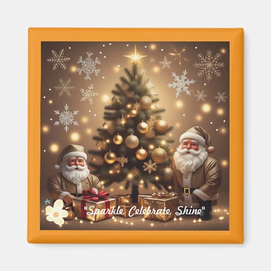「サンタの特別クリスマス」 マグネット (正面)