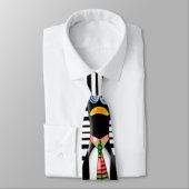 サンタの疲れさせたペンギンは完全に個人化なります買物をしました ネクタイ (タイ)