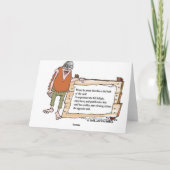 サンタの盗人 シーズンカード (裏面)