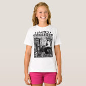 サンタの研修会およびおもちゃのクリスマス場面Tシャツ Tシャツ (正面フル)