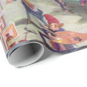 サンタの研修会 ラッピングペーパー (ロールコーナー)