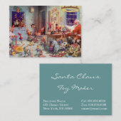 サンタの研修会 名刺 (正面/裏面)