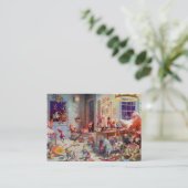 サンタの研修会 名刺 (スタンド正面)