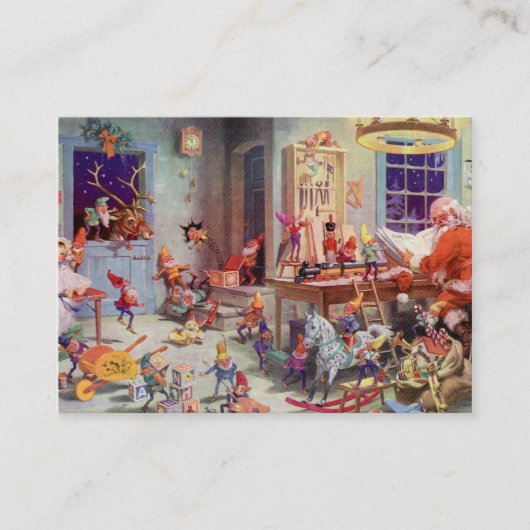 サンタの研修会 名刺 (正面)