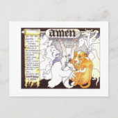 サンタの祈りの言葉 シーズンポストカード (正面)