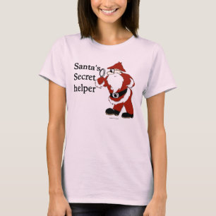 サンタの秘密のヘルパー Tシャツ