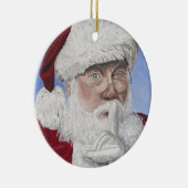 サンタの秘密の木 セラミックオーナメント (右)