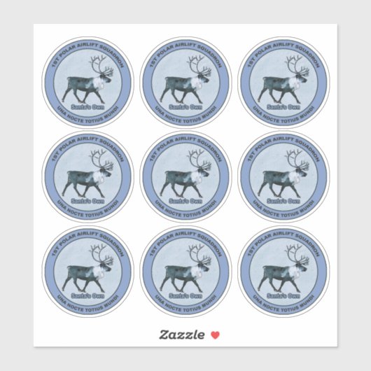 サンタの第1回PAS - Condut Sspecial シール (シート)