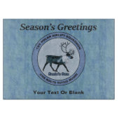 サンタの第1極エアリフト戦区 – 圧迫感 カッティングボード (正面)