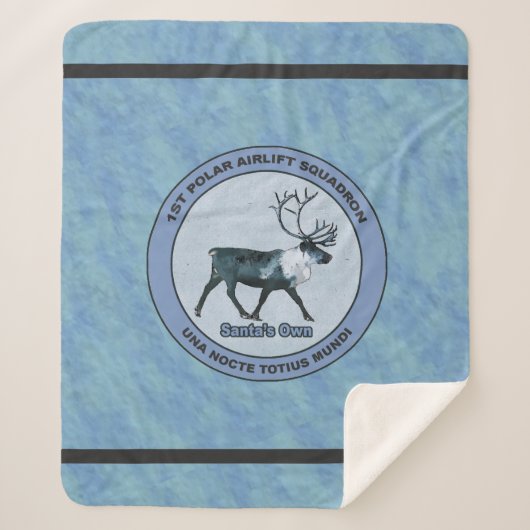 サンタの第1極エアリフト戦区 – 圧迫感 シェルパブランケット (正面)