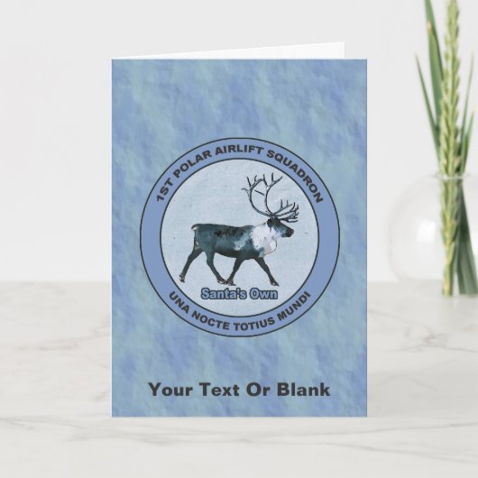 サンタの第1極エアリフト戦区 – 圧迫感 シーズンカード (正面)