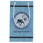 サンタの第1極エアリフト戦区 – 圧迫感 スモールペーパーバッグ (正面)