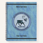 サンタの第1極エアリフト戦区 – 圧迫感 ノートブック (正面)