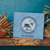 サンタの第1極エアリフト戦区 – 圧迫感 フォトプラーク (側面)