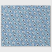 サンタの第1極エアリフト戦区 – 圧迫感 ラッピングペーパー (フラット)