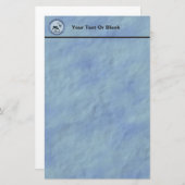 サンタの第1極エアリフト戦区 – 圧迫感 便箋 (正面/裏面)