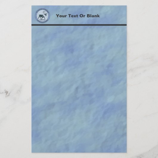 サンタの第1極エアリフト戦区 – 圧迫感 便箋 (正面)