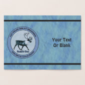 サンタの第1極エアリフト戦区 – 圧迫感 箔カード (内部)