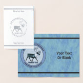 サンタの第1極エアリフト戦区 – 圧迫感 箔カード (ディスプレー)