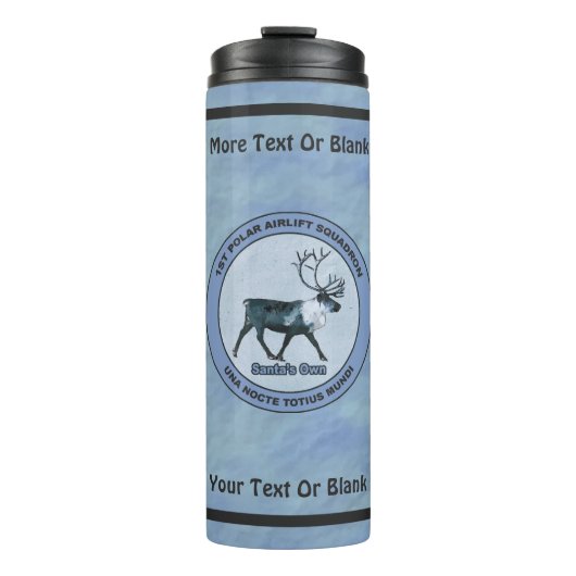 サンタの第1極エアリフトSq – 静 タンブラー (正面)