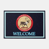 サンタの第1極エアリフトSqdn – ようこそ ドアマット (正面)