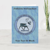 サンタの第1極地空輸飛行隊 - 抑制された シーズンカード (正面)